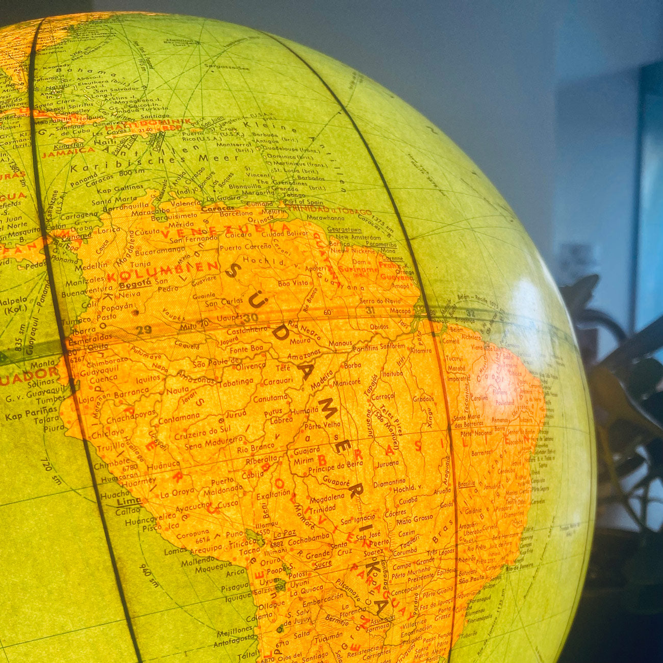 Globe / Globus, JRO-Verlag München, Germany, 1950s