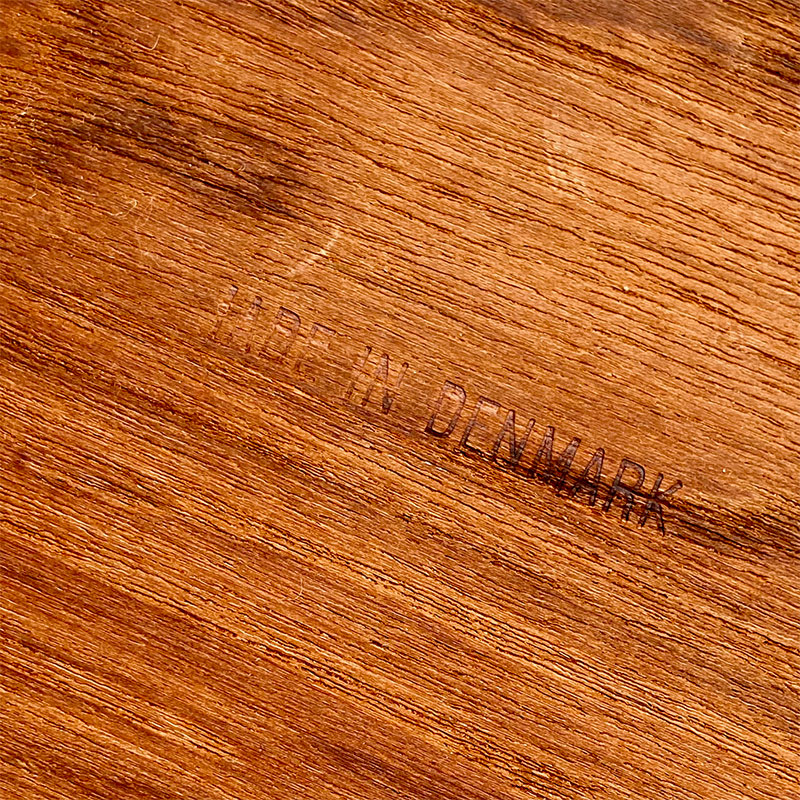 Kai Kristiansen Nesting Tables (Mimiset), teak wood (set of 3), Denmark, 1960s