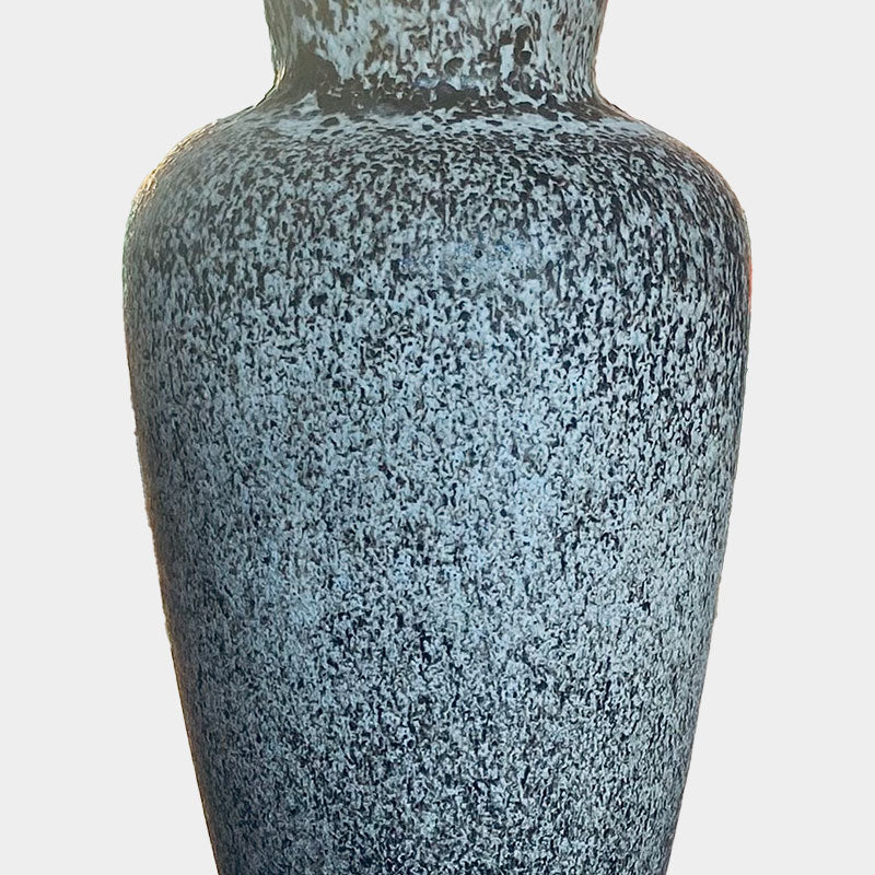 Scheurich ceramic / keramik, 523-18 Grey base, West-Germany, 1960s