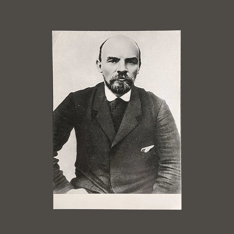 Vintage postcard set (15 pcs), photos of Lenin, Soviet Union / USSR, print 1960s