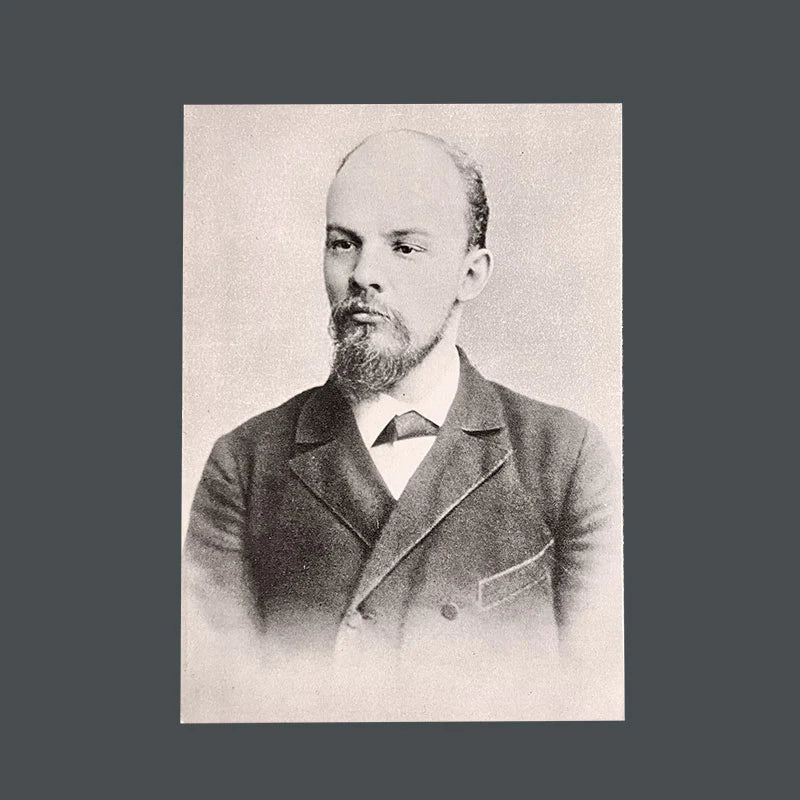 Vintage postcard set (15 pcs), photos of Lenin, Soviet Union / USSR, print 1960s