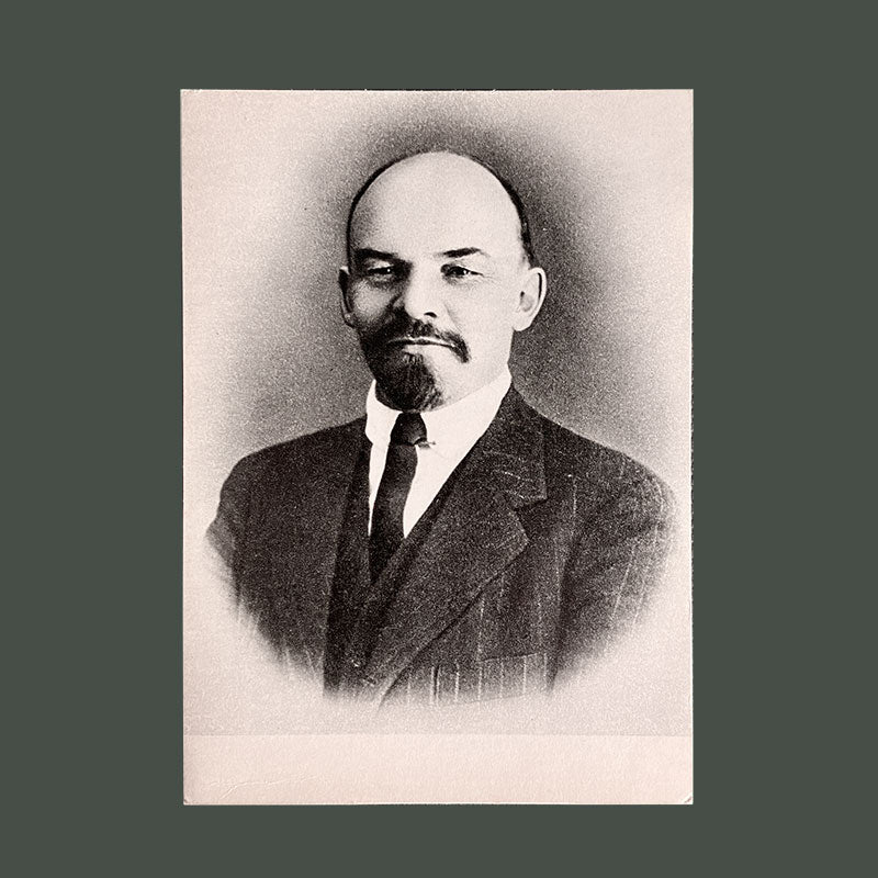 Vintage postcard set (15 pcs), photos of Lenin, Soviet Union / USSR, print 1960s