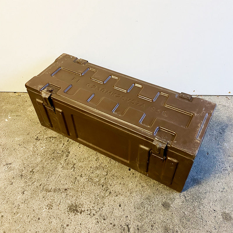British Army brown ammo box, Great Britain / UK, 20th century