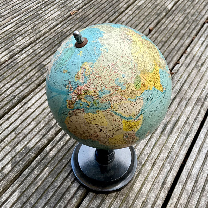 Globe, SVH, Political Globe, The Netherlands, 1950s