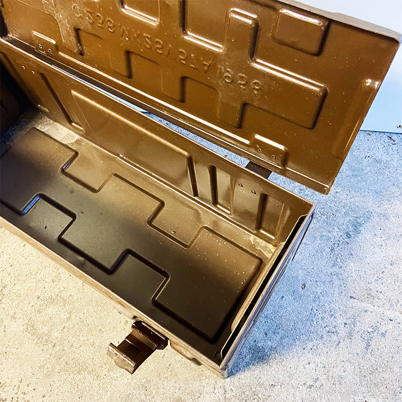 British Army brown ammo box, Great Britain / UK, 20th century