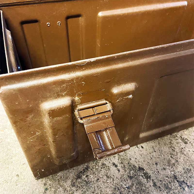 British Army brown ammo box, Great Britain / UK, 20th century