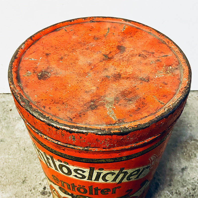 Rare advertising box (Cocoa), lithographed sheet metal, Goehler - Riedel, Chemnitz, Germany, beginning 20th century