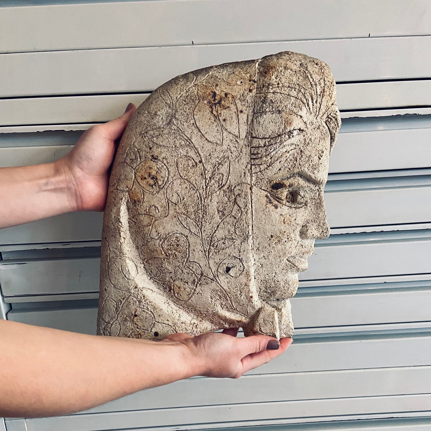 Sculpture, female shock worker, USSR (CCCP), 1950-1960s