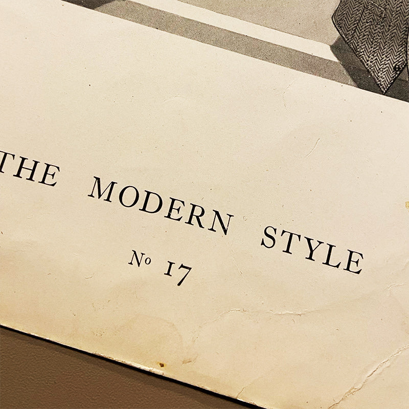 Offset lithography, design by Jean Darroux, Paris, "The Modern Style" – 1935, No. 17