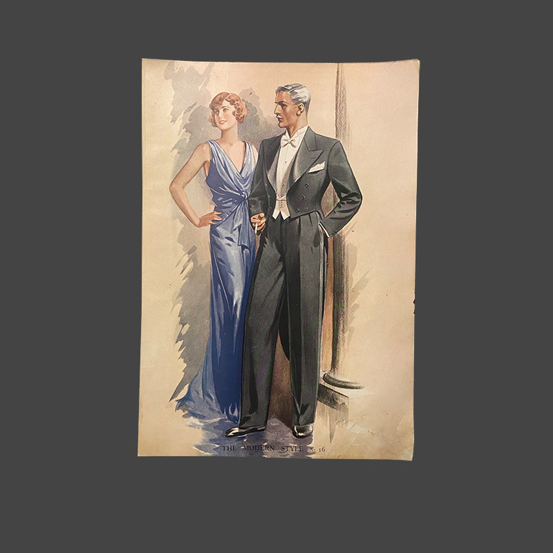 Offset lithography, design by Jean Darroux, Paris, "The Modern Style" – 1935, No. 16