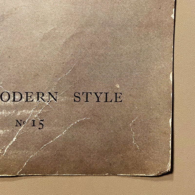 Offset lithography, design by Jean Darroux, Paris, "The Modern Style" – 1935, No. 15
