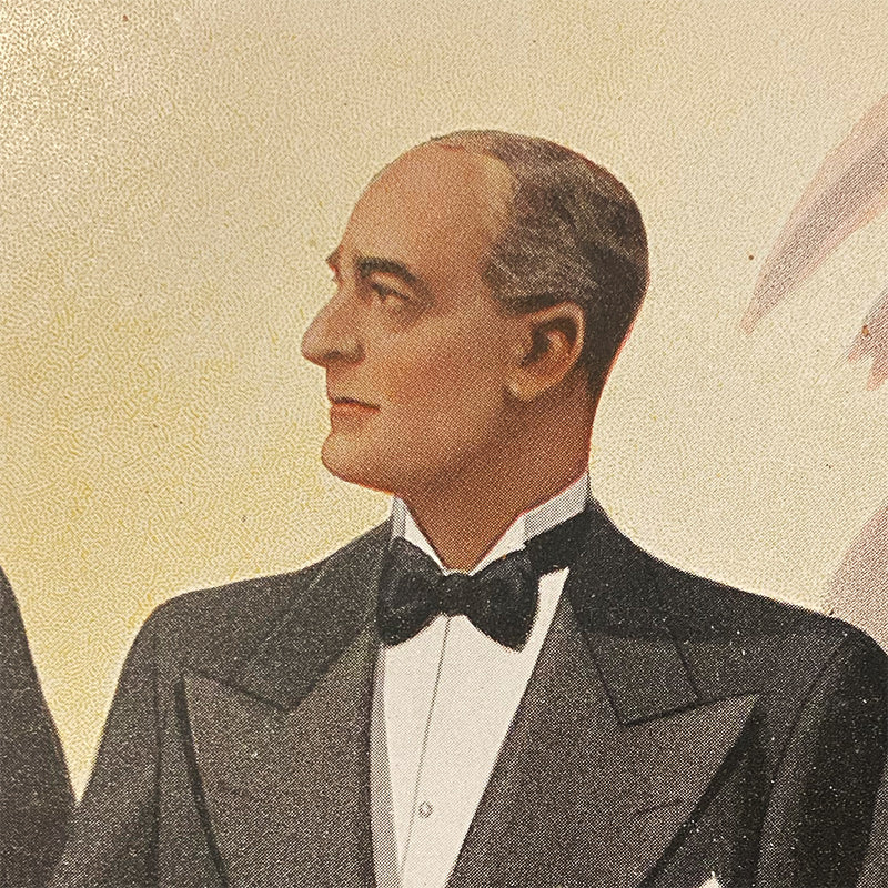 Offset lithography, design by Jean Darroux, Paris, "The Modern Style" – 1935, No. 12