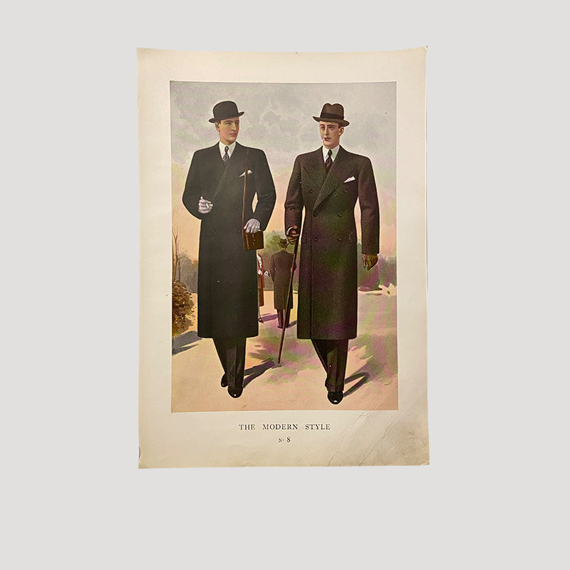 Offset lithography, design by Jean Darroux, Paris, "The Modern Style" – 1935, No. 8