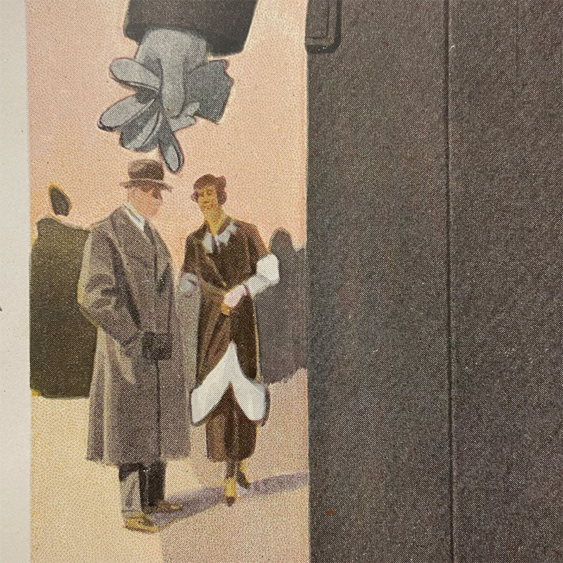 Offset lithography, design by Jean Darroux, Paris, "The Modern Style" – 1935, No. 7