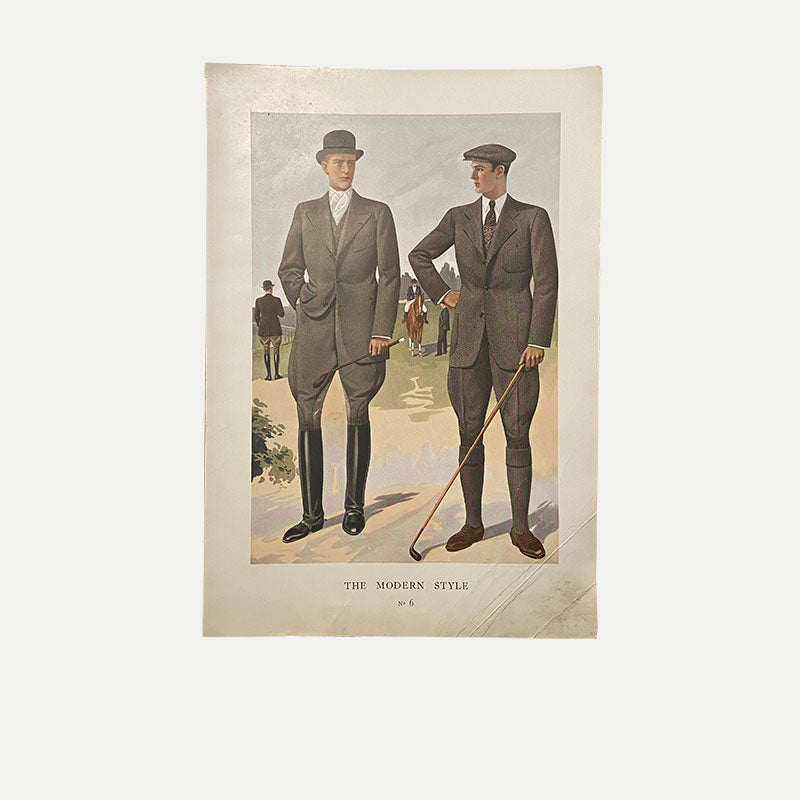 Offset lithography, design by Jean Darroux, Paris, "The Modern Style" – 1935, No. 6