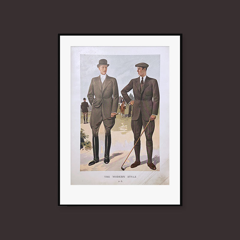 Offset lithography, design by Jean Darroux, Paris, "The Modern Style" – 1935, No. 6