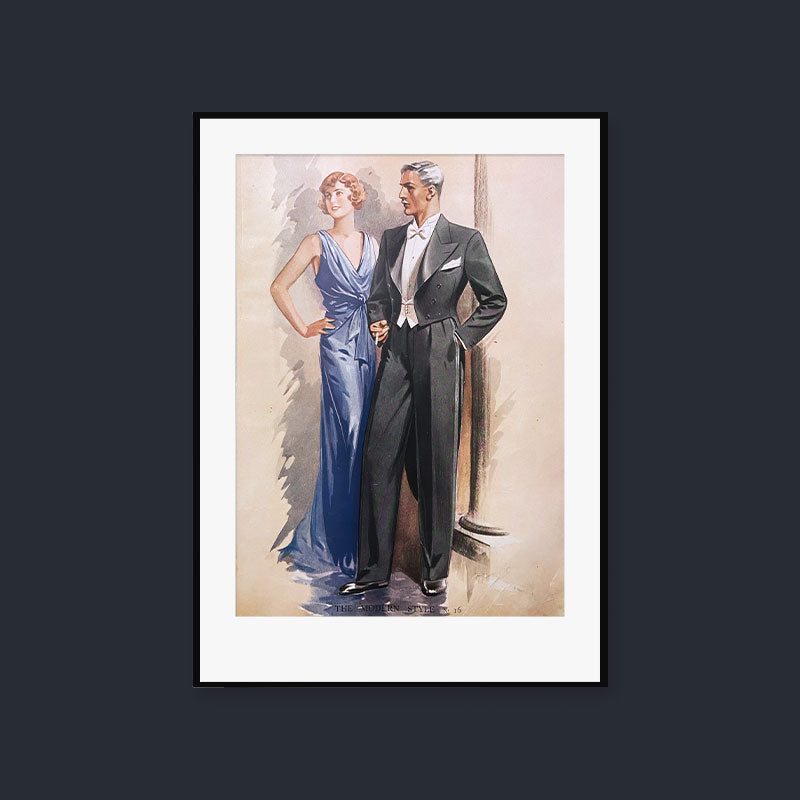 Offset lithography, design by Jean Darroux, Paris, "The Modern Style" – 1935, No. 16