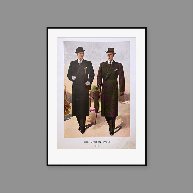 Offset lithography, design by Jean Darroux, Paris, "The Modern Style" – 1935, No. 8