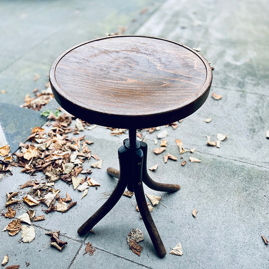 Bentwood beech swivel piano stool, Austria / Czechoslovakia, 1900s