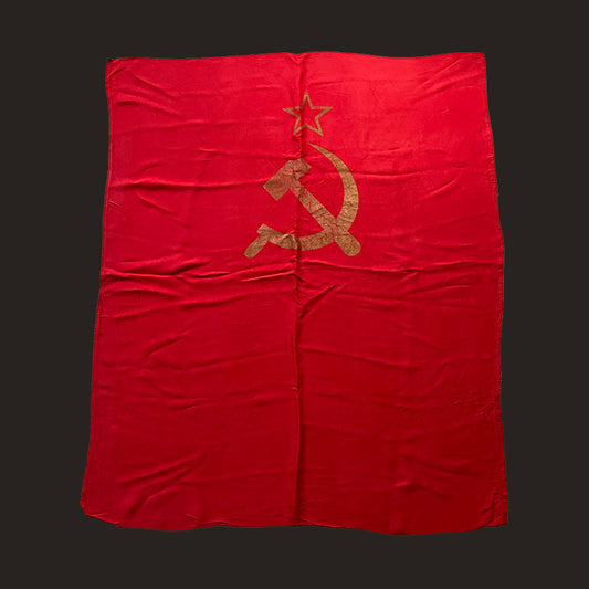 Flag, Soviet Union, USSR (CCCP), original, 1980s
