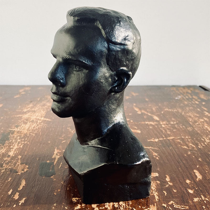 Early Yuri Gagarin bust / statue, USSR, 1960s