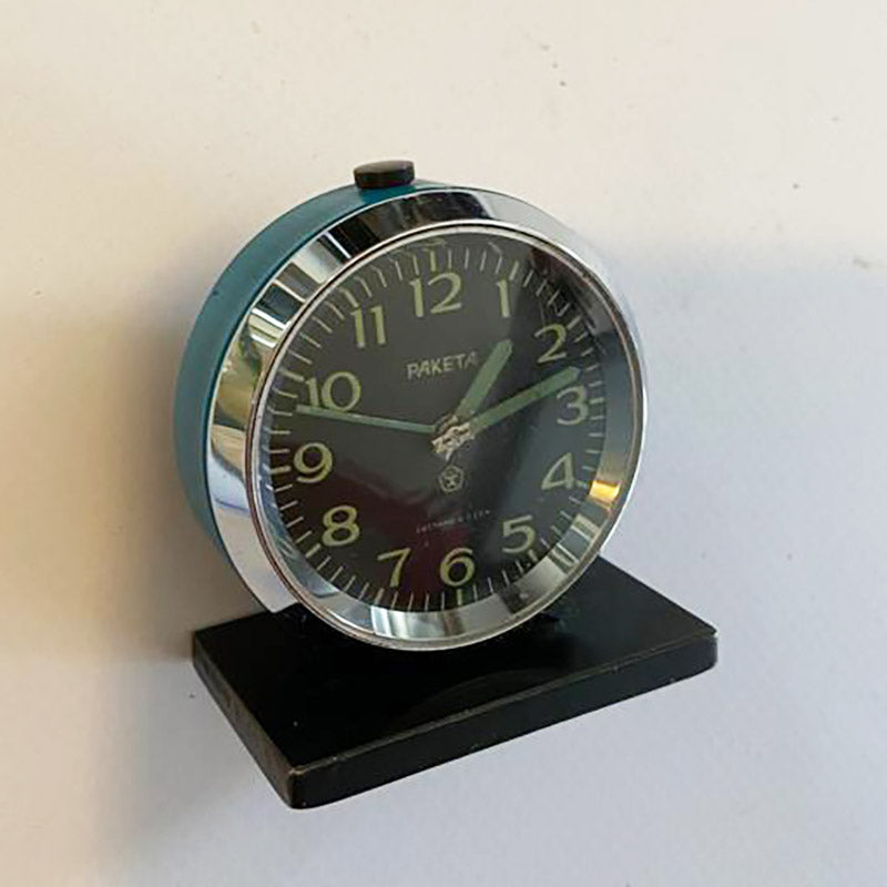 Raketa, travel alarm clock, 2609, USSR (CCCP), 1960s-1980s