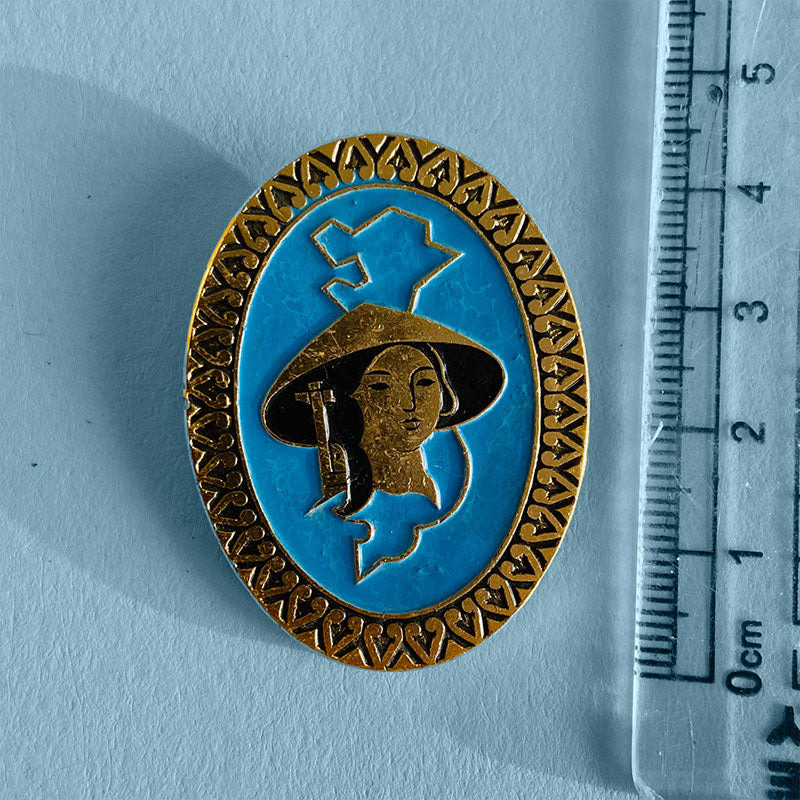 Badge/pin, Viet Nam, 1980s