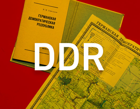 Exploring the past: a vintage map of the DDR from the USSR (1971)