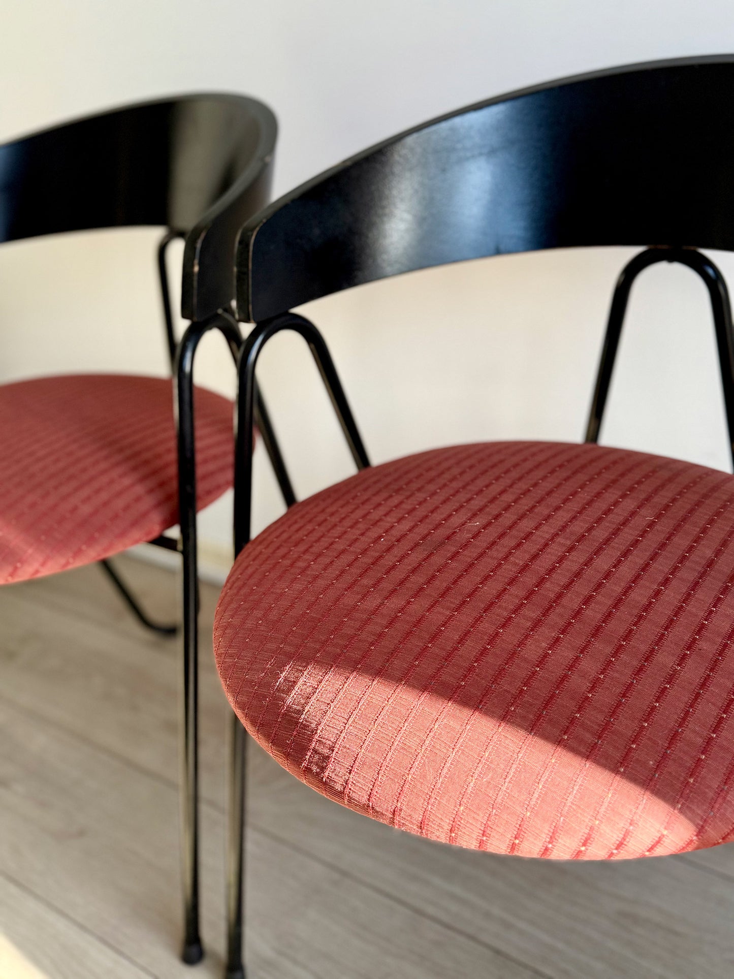 Postmodern Memphis Milano Style chairs, Italy, 1980s (set of 2)