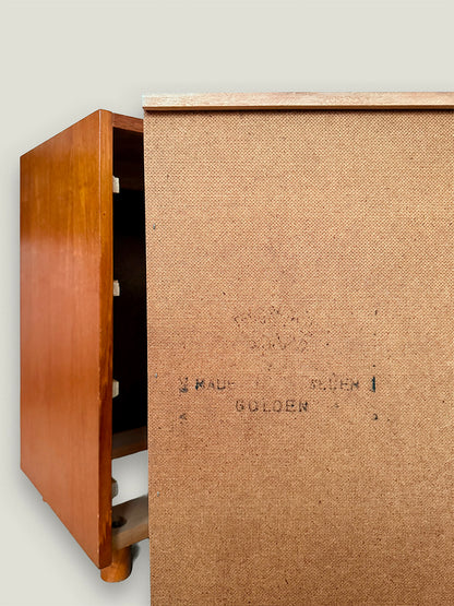 Cabinet / Chest of drawers, teak wood, Bröderna Gustafssons Möbelfabrik, Sweden, 1960