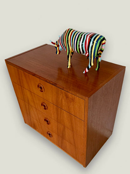 Cabinet / Chest of drawers, teak wood, Bröderna Gustafssons Möbelfabrik, Sweden, 1960