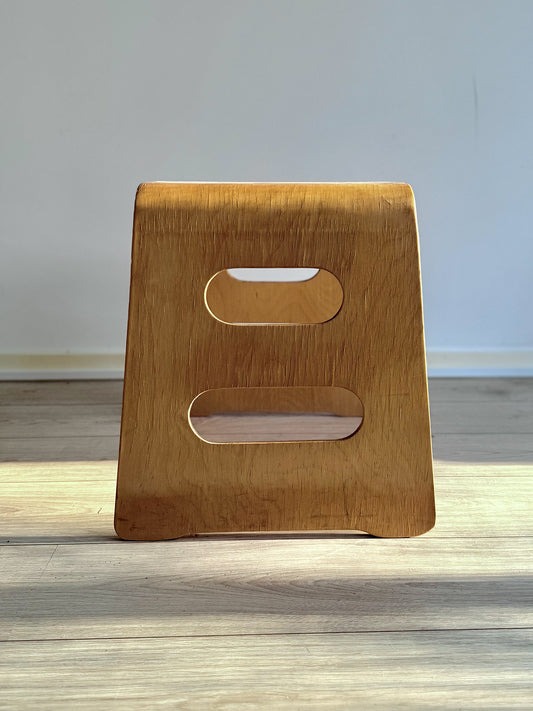 Plywood stool, Benjamin by Lisa Norinder for IKEA, Sweden, 1980/1990s (set of 3)
