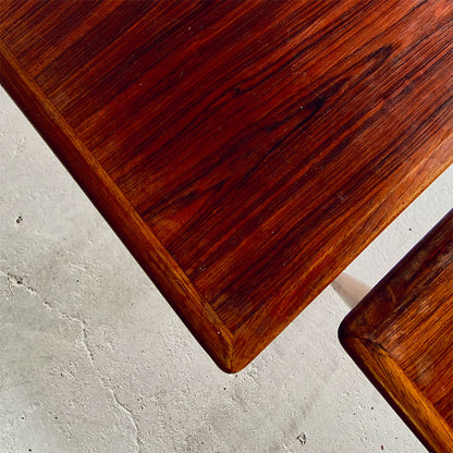 Kai Kristiansen Nesting Tables (Mimiset), teak wood (set of 3), Denmark, 1960s