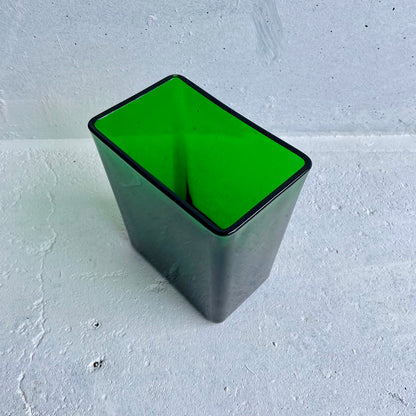 NAPCO, 1166, emerald green glass planter / vase, USA, 1960s