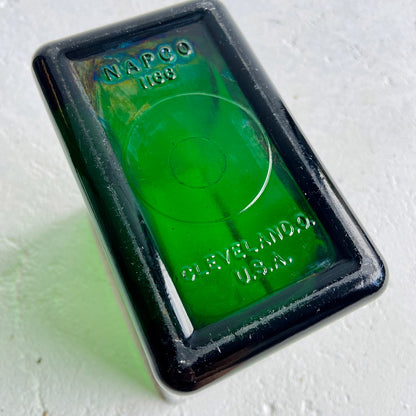 NAPCO, 1166, emerald green glass planter / vase, USA, 1960s