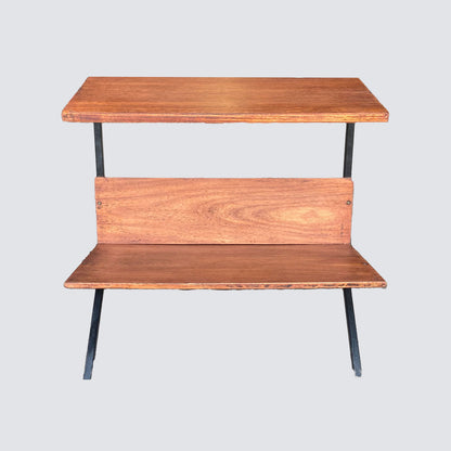 Mid-Century modern Pilastro side table, lectern / magazine rack, The Netherlands / Dutch, 1960s