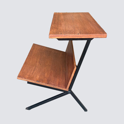 Mid-Century modern Pilastro side table, lectern / magazine rack, The Netherlands / Dutch, 1960s