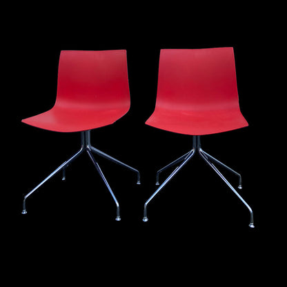 Red Arper Catifa 46 deskchair (2x), Italy, 2004 (2007)