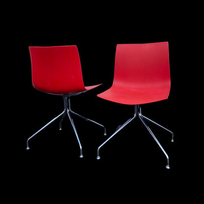 Red Arper Catifa 46 deskchair (2x), Italy, 2004 (2007)