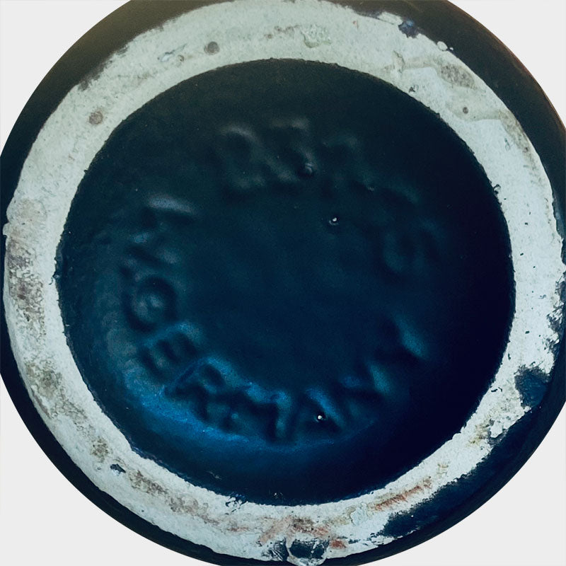 Scheurich ceramic / keramik, 213-15 Brown base glaze, West-Germany, 1950s