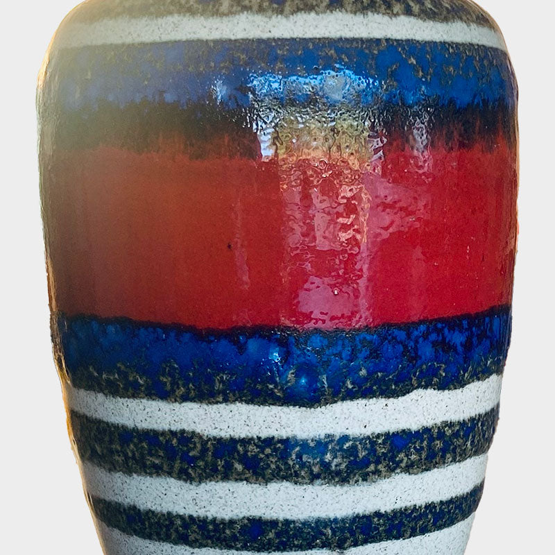 Scheurich ceramic / keramik, 549-21 Grey base glaze, West-Germany, 1950s