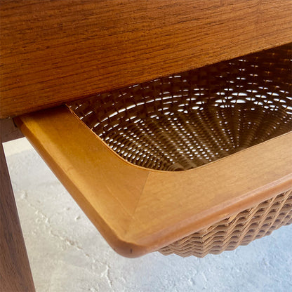 Sewing Table in Rosewood, Severin Hansen for Haslev Møbelsnedkeri / Bovenkamp, Denmark, 1950-1960s