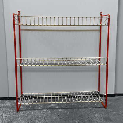 Mid-Century modern Tomado wall rack, The Netherlands / Dutch, 1960s
