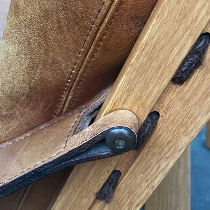 Mid-Century Modern, Safari Hunter Armchair, Torbjørn Afdal, Bruksbo, Norway, 1960s