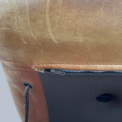 Mid-Century Modern, Safari Hunter Armchair, Torbjørn Afdal, Bruksbo, Norway, 1960s