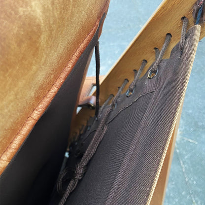 Mid-Century Modern, Safari Hunter Armchair, Torbjørn Afdal, Bruksbo, Norway, 1960s