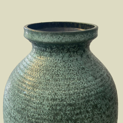 Enamelled ceramic vase, 1970s, Germany