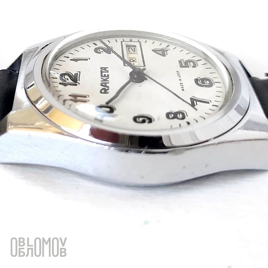 Raketa / Ракета Export 2628 H Soviet vintage mechanical watch, Russia, 1970s