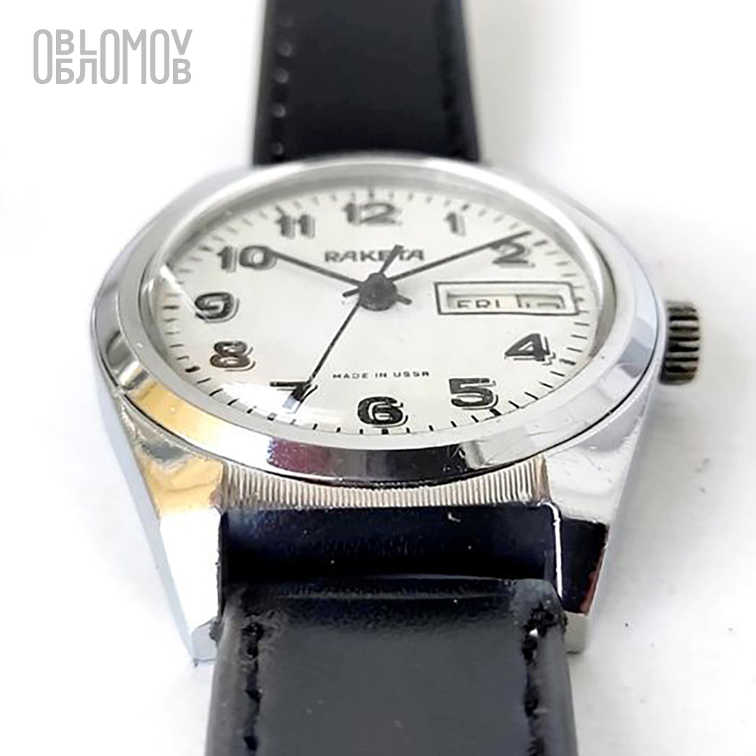 Raketa / Ракета Export 2628 H Soviet vintage mechanical watch, Russia, 1970s