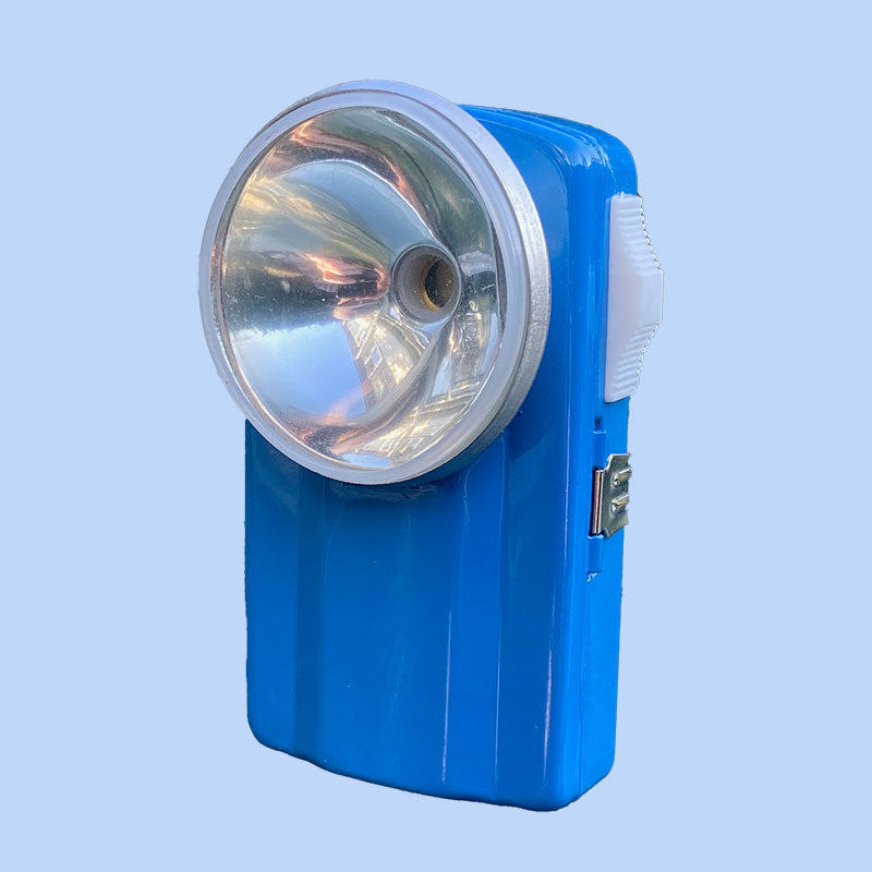 Blue Flashlight CFL, 142-LX3, Poland, 1977